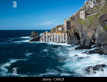 Botallack Zinn Minen auf der Nordküste von Cornwall Stockfoto