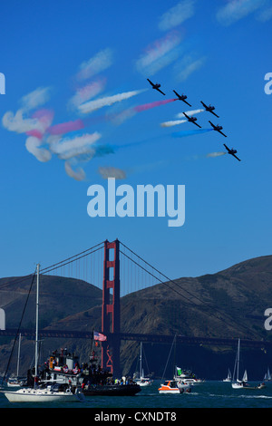 Die erstaunliche jährliche Fleet Week in der Bay Area, San Francisco CA Stockfoto