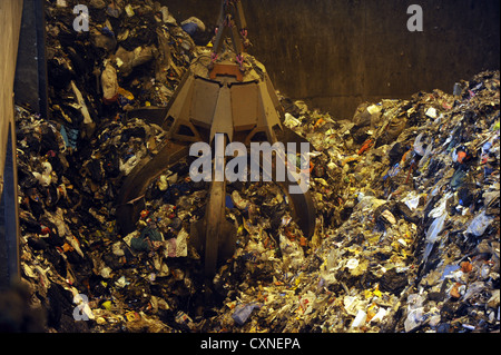 Newhaven Verbrennungsanlage Verwertungsanlage eine Energie von Veolia laufen Stockfoto
