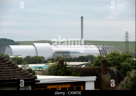 Newhaven Verbrennungsanlage Verwertungsanlage eine Energie von Veolia laufen Stockfoto