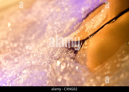 Bagni di Lucca Therme, Thermalwasser verwöhnen Stockfoto