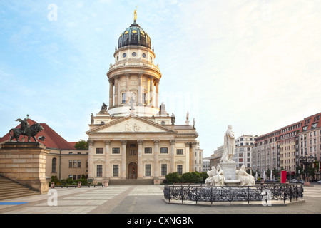 Gendarmenmarkt, französische Kathedrale oder Franzosischer Dom in Berlin Stockfoto