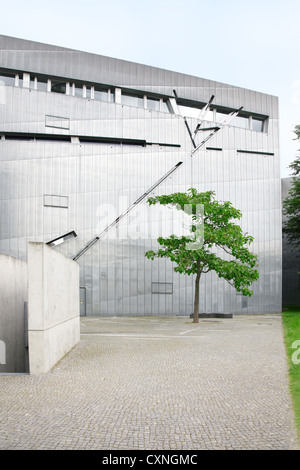 Jüdisches Museum in Berlin von Daniel Libeskind Architekt Stockfoto