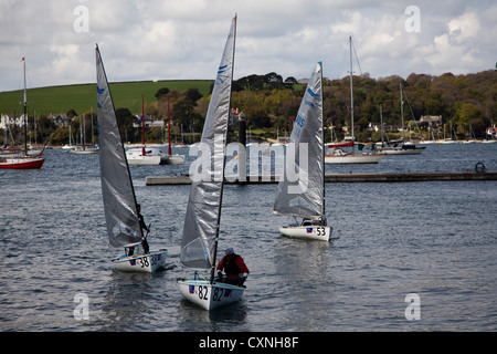 Finn Gold Cup, Falmouth, Cornwall Stockfoto