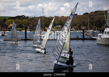 Finn Gold Cup, Falmouth, Cornwall Stockfoto