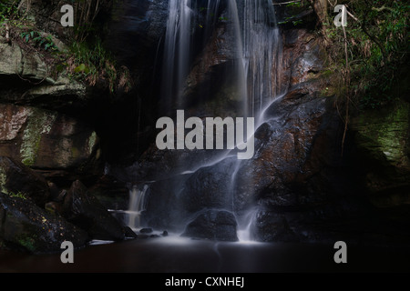 Roughting Linn, Northumberland - Wasserfall. Stockfoto