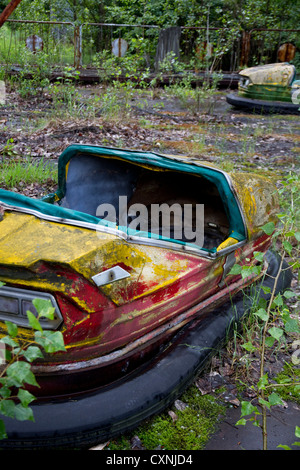 Pripyat-Tschernobyl-Vergnügungspark Stockfoto