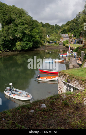 Dorf von Port Navas in Cornwall, Großbritannien Stockfoto