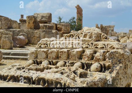 Baalbeck (Heliopolis)-Libanon (Detail) Stockfoto