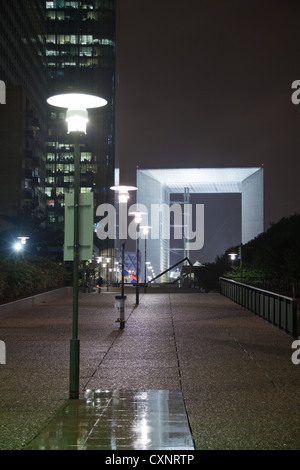 La Grande Arche De La Défense, Paris, Frankreich. Stockfoto