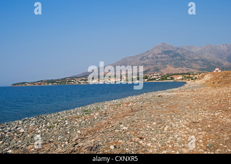 die Küste der Insel Samothraki, Griechenland Stockfoto