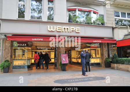 Wempe Boutique Kurfürstendamm Berlin Deutschland Stockfoto