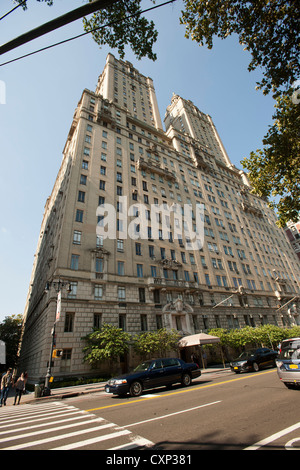 Das San Remo-Mehrfamilienhaus im Stadtteil Upper West Side in New York Stockfoto