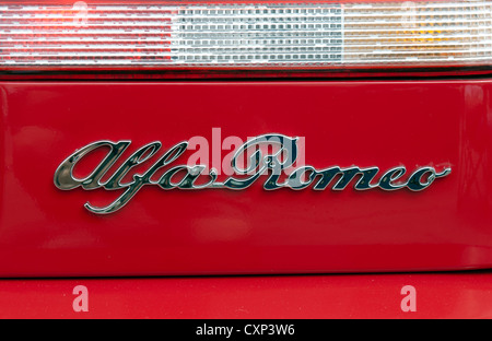 1990-Alfa Romeo Spider-detail Stockfoto