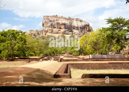 Felsenfestung Sigiriya Stockfoto