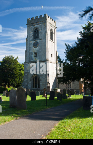 St, Lukaskirche, Hickling, Nottinghamshire, England, UK Stockfoto