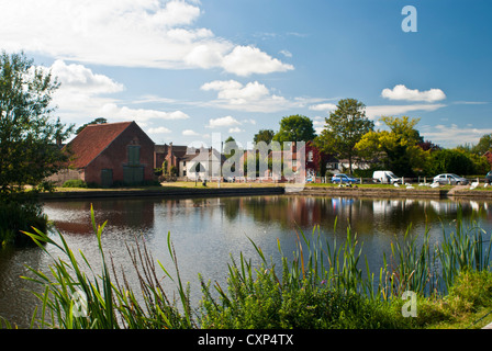 Grantham Kanal, Hickling, Nottinghamshire, England, UK. Stockfoto