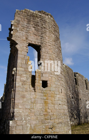 Morton Castle in der Nähe von Thornhill in Süd-West-Schottland Stockfoto