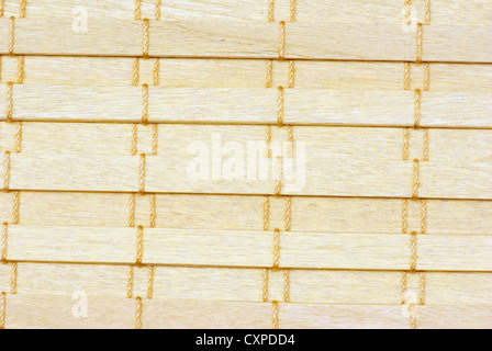 Wicker Textur Bambus Holz Hintergrund Stockfoto