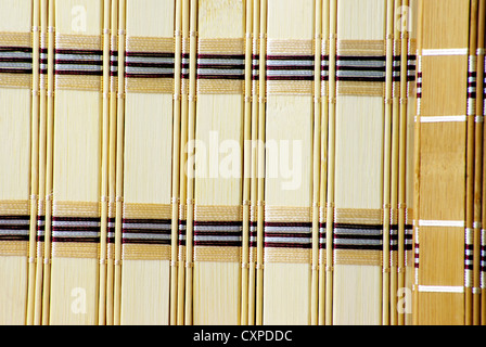 Wicker Textur Bambus Holz Hintergrund Stockfoto