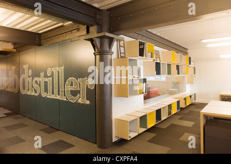 Distiller Records Office, London, Vereinigtes Königreich. Architekt: Milford / Martin Llp, 2012. Stockfoto