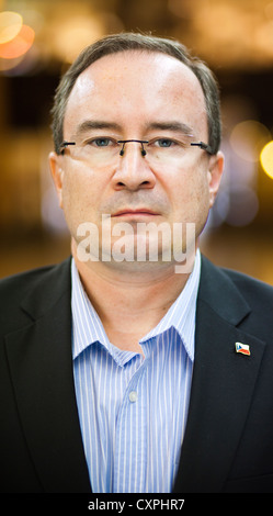 Tomas Vandas, Präsidentschaftskandidat für 2013 Direktwahl. (CTK Foto/Martin Sterba, Rene Fluger) Stockfoto