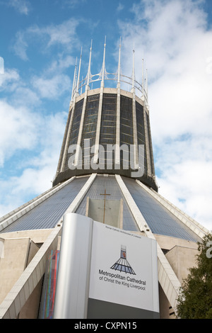 Kathedrale von Christus dem König Liverpool UK Stockfoto