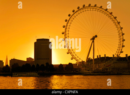 London eye Stockfoto