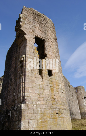 Morton Castle in der Nähe von Thornhill in Süd-West-Schottland Stockfoto