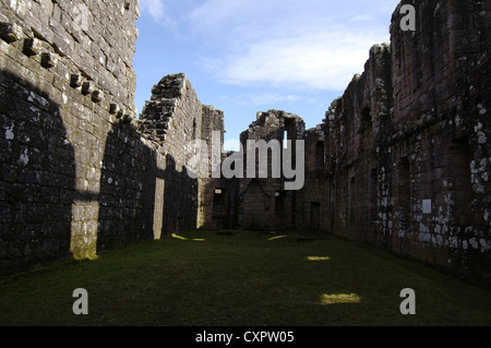 Morton Castle in der Nähe von Thornhill in Southv West-Schottland Stockfoto