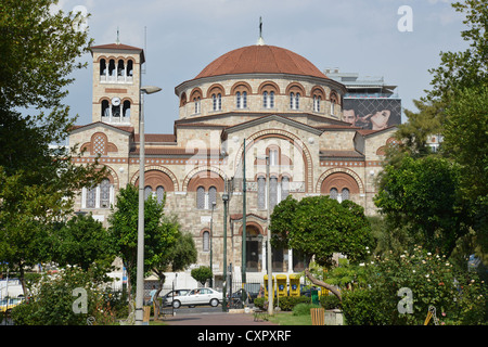 Die Neo-byzantinischen Kathedrale der Heiligen Dreifaltigkeit, Piräus, Athen, Attika Region, Griechenland Stockfoto