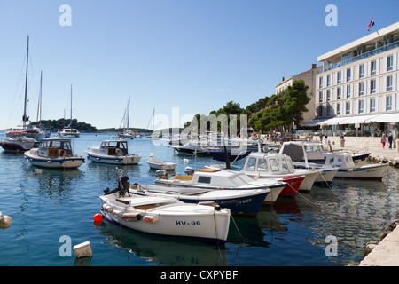 Aufnahmen von Hvar, Kroatien Stockfoto