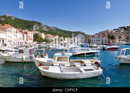 Aufnahmen von Hvar, Kroatien Stockfoto