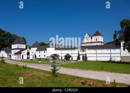 Heilige Dormition Lavra der Studites Mönche, Univ, Galicien, Ukraine Stockfoto