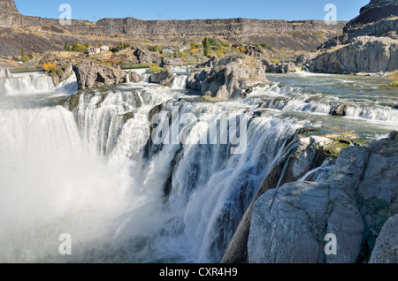 Shoshone Falls, Snake River, Twin Falls, Idaho, USA, PublicGround Stockfoto