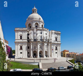 Kirche Santa Engrácia, besser bekannt als nationale Pantheon (Panteão Nacional). Lissabon, Portugal. barocke Architektur des 17. Jahrhunderts Stockfoto