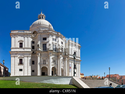 Kirche Santa Engrácia, besser bekannt als nationale Pantheon (Panteão Nacional). Lissabon, Portugal. barocke Architektur des 17. Jahrhunderts Stockfoto