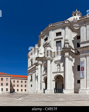 Kirche Santa Engrácia, besser bekannt als nationale Pantheon (Panteão Nacional). Lissabon, Portugal. barocke Architektur des 17. Jahrhunderts Stockfoto