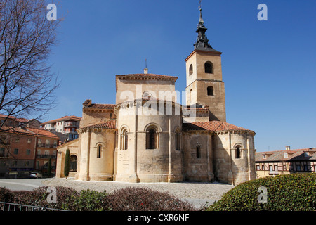 Iglesia de San Millan Kirche, Segovia, Kastilien und León, Spanien, Europa Stockfoto