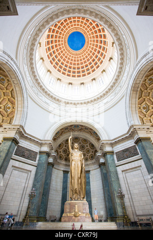 Statue der Republik in das Kapitol, El Capitolio, Sitz der kubanische Akademie der Wissenschaften, Havanna, Kuba, Mittelamerika Stockfoto