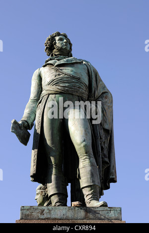 Kléber Denkmal, Statue von Jean-Baptiste Kléber, quadratische Place Kléber, Straßburg, Bas-Rhin, Elsass, Frankreich, Europa, PublicGround Stockfoto