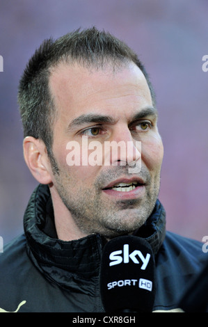 Markus Babbel, Trainer, TSG 1899 Hoffenheim Fußball-Club, Porträt, Stadion Allianz Arena, München, Bayern, Deutschland, Europa Stockfoto