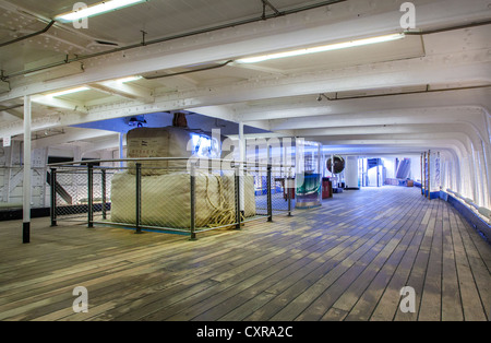 Cutty Sark-Tee-Clipper unter deck Stockfoto