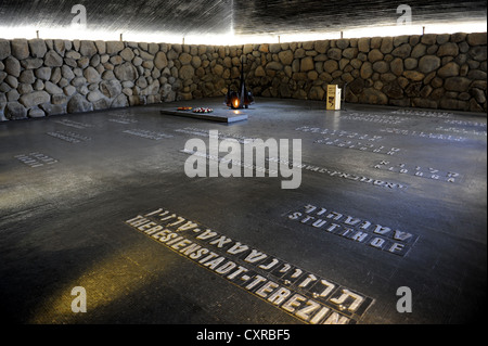 Hall of Remembrance, Holocaust-Gedenkstätte Yad Vashem, Jerusalem, Israel, Naher Osten, West-Asien, Asien Stockfoto