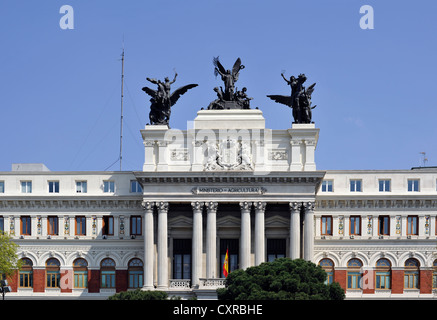 Ministerio de Agricultura, Ministerium für Landwirtschaft, Madrid, Spanien, Europa, PublicGround Stockfoto