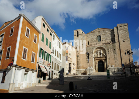 Kirche und Kloster der Claustre del Carme, Mao, Mahon, Minorca, Menorca, Balearen, Spanien, Europa Stockfoto