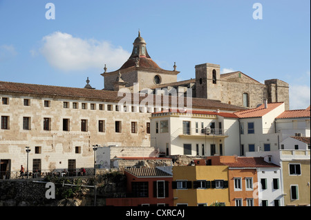 Kirche und Kloster der Claustre del Carme, Mao, Mahon, Minorca, Menorca, Balearen, Spanien, Europa Stockfoto