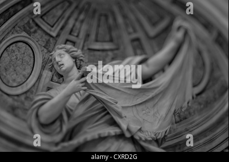 Saint Veronica, St. Peter Basilika, Vatikanstadt, Rom, Italien Stockfoto