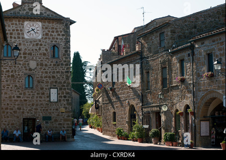 Palazzetto dell'Archivio, Sovana, Grosseto, Toskana, Italien Stockfoto