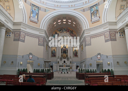 Zeigen Sie in der Dr. Karl Lueger-Gedächtniskirche auf dem Zentralfriedhof Friedhof, Simmering, Wien, Österreich an. Stockfoto